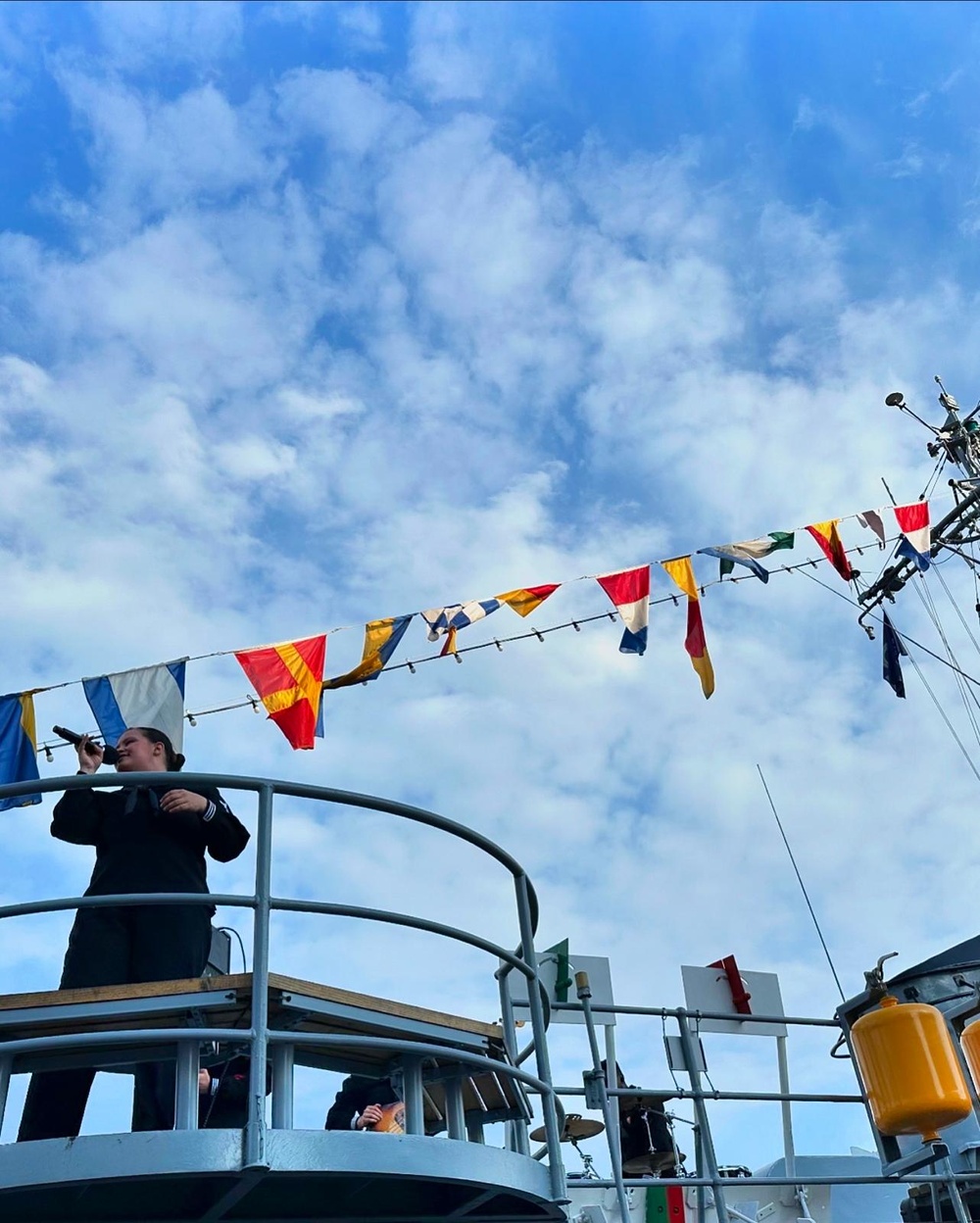 NAVEUR-NAVAF Band Performs during BALTOPS 24