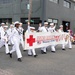 Sailors March in Portland Rose Festival Grand Floral Parade