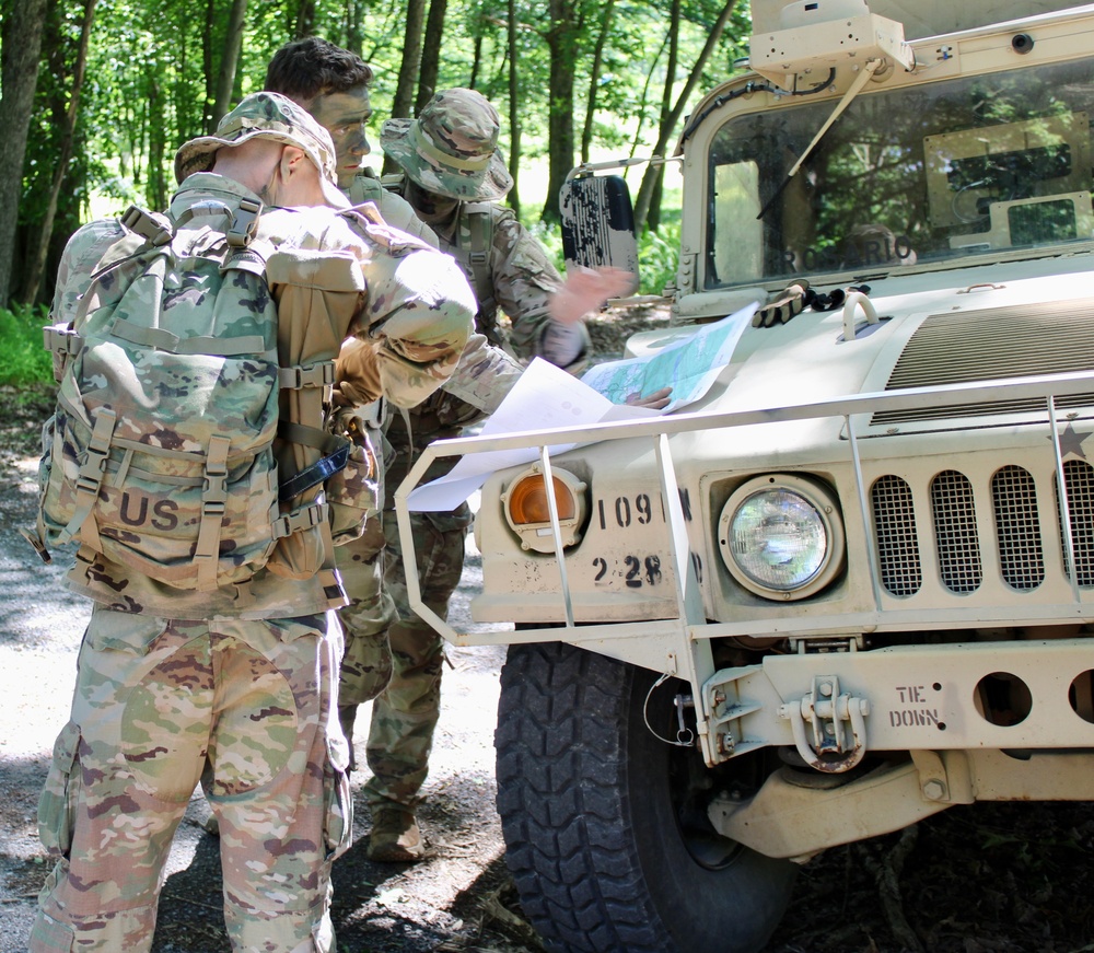 1-109th Infantry Regiment Soldiers Conduct Recon Training