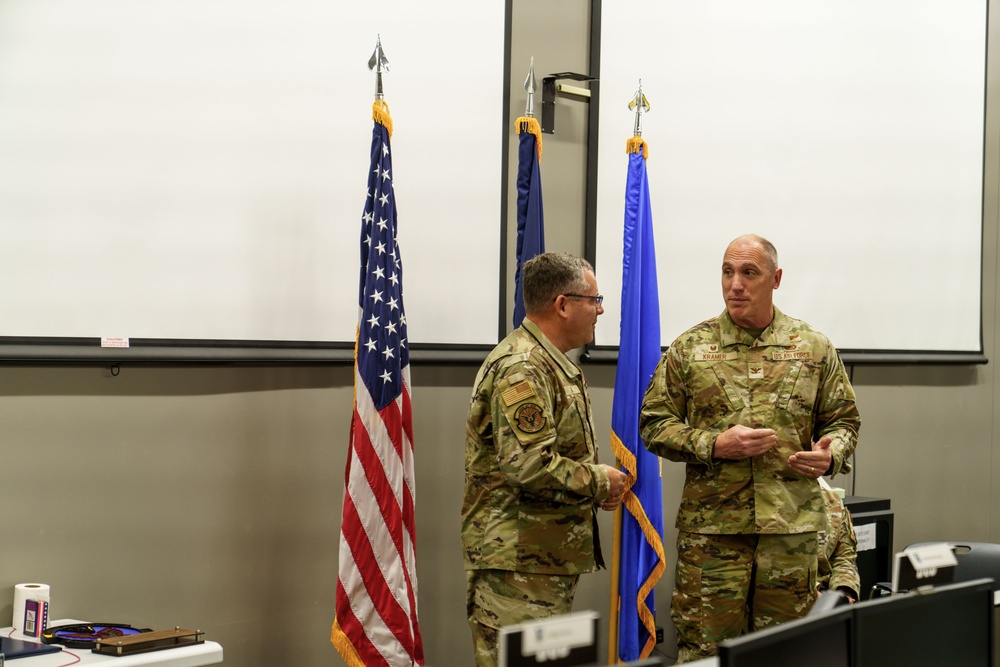 Chief Master Sgt. Gill, 217 COS, Retirement