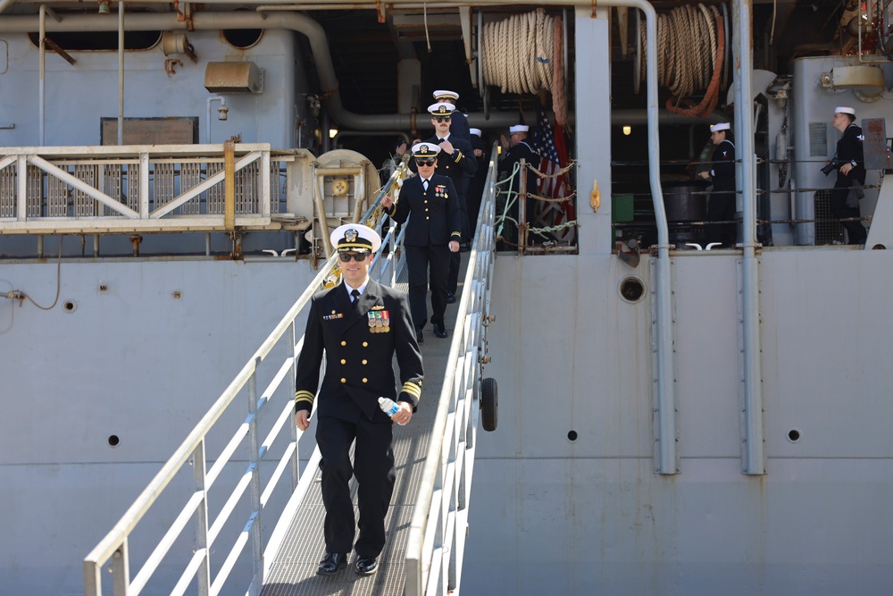 Secretary of the Navy, WSP ARG-24th MEU (SOC) Attend D-Day 80 Ceremony