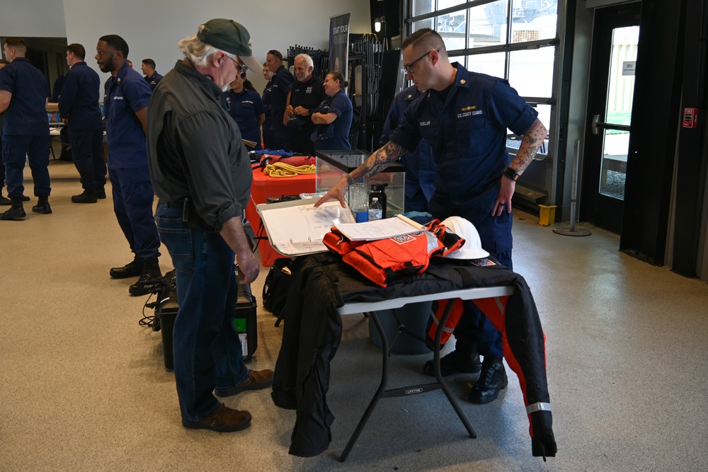 Coast Guard Sector Eastern Great Lakes Holds Safe Boating Open House