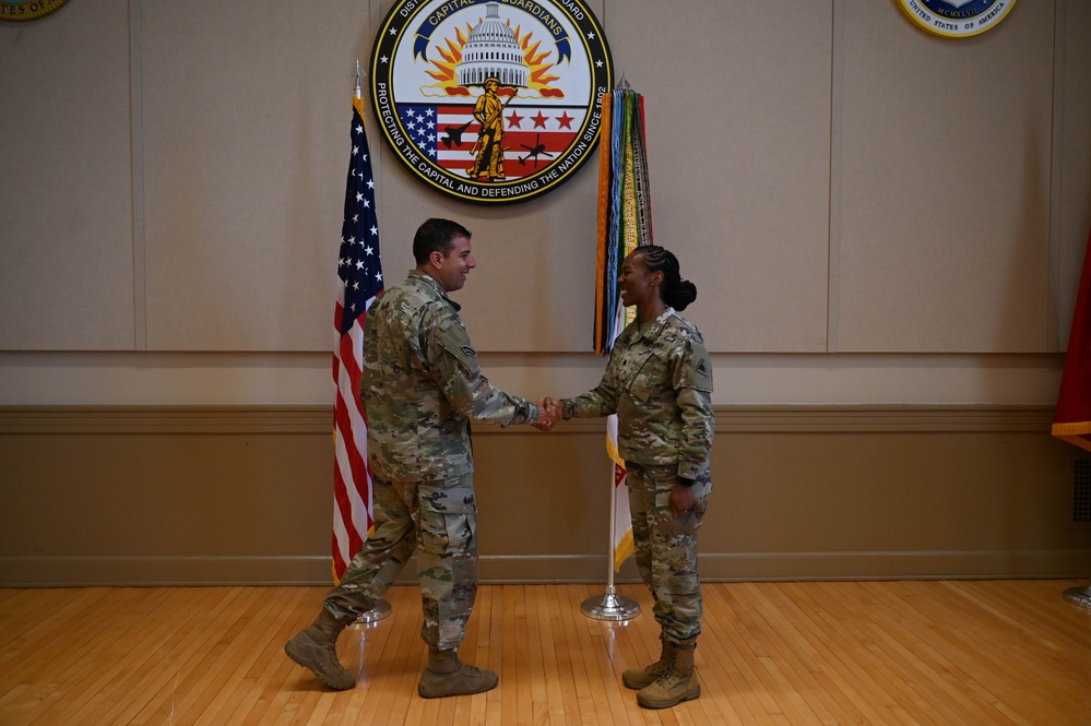 D.C. National Guard Swears-in New State Deputy Inspector General