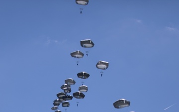Servicemembers conduct 1,300 strong jump over Normandy to celebrate D-Day 80