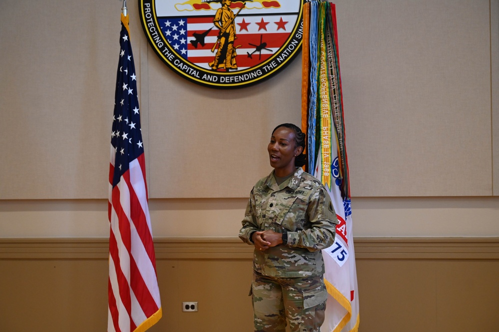 D.C. National Guard Swears-in New State Deputy Inspector General