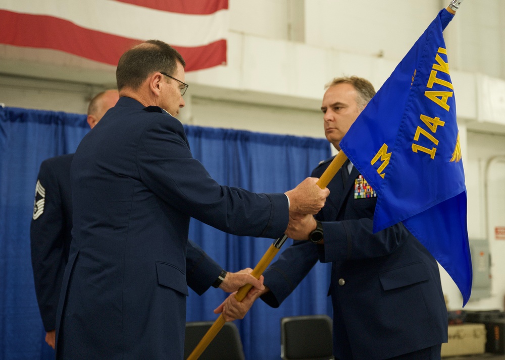 174th Maintenance Group Change of Command