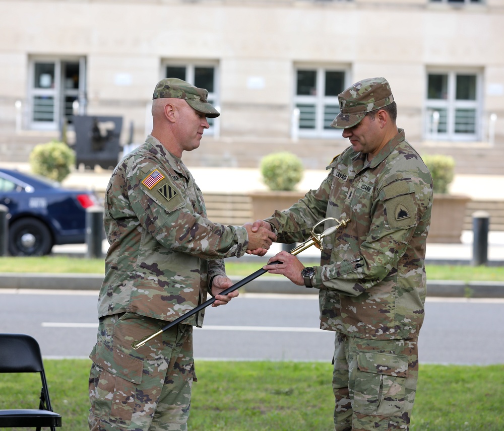 District of Columbia National Guard Holds Retirement Ceremony for Command Sgt. Maj. Jose Cavada