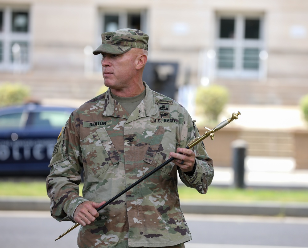 District of Columbia National Guard Holds Retirement Ceremony for Command Sgt. Maj. Jose Cavada
