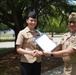 NWS Yorktown promotion ceremony at Missile Park