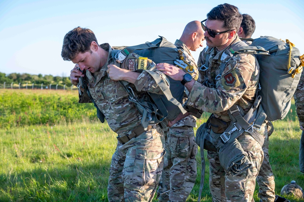 Static Line Jump for D-Day 80