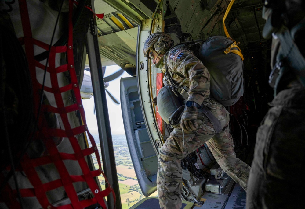 Static Line Jump for D-Day 80