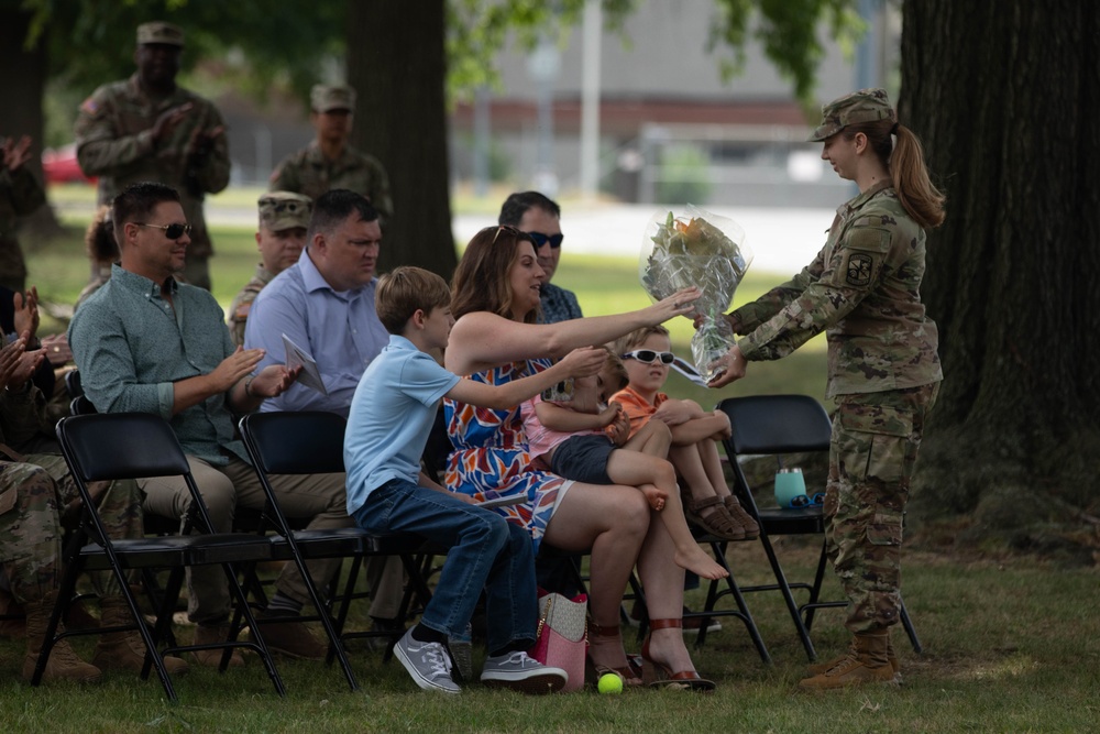 District of Columbia National Guard CSM Jose Cavada Retirement Ceremony