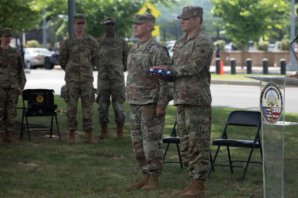 District of Columbia National Guard CSM Jose Cavada Retirement Ceremony