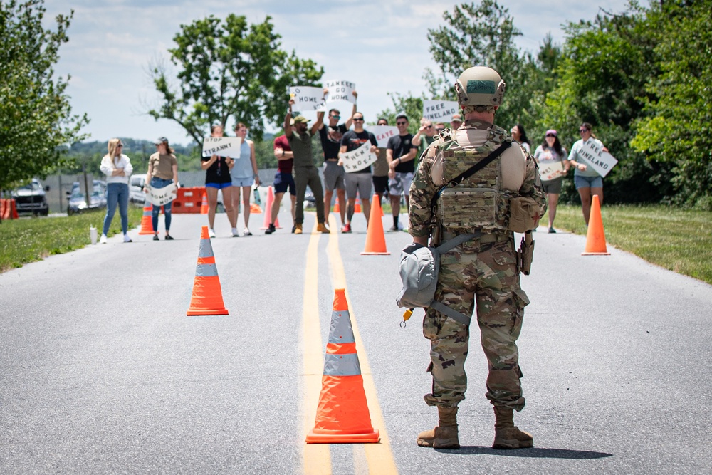 193rd SOSFS conduct base defense training during IK24