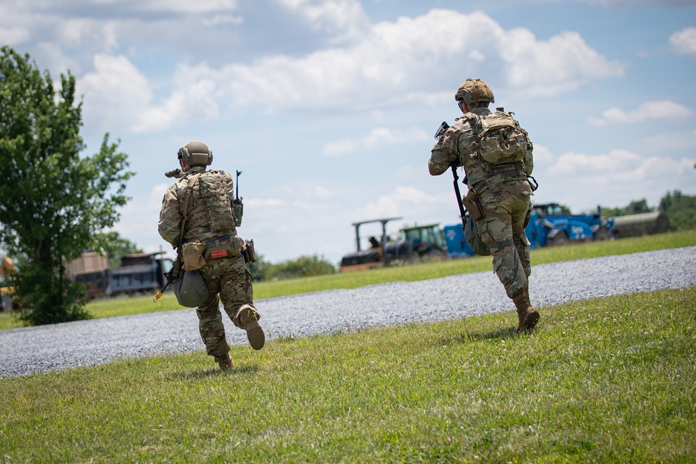 193rd SOSFS conduct base defense training during IK24