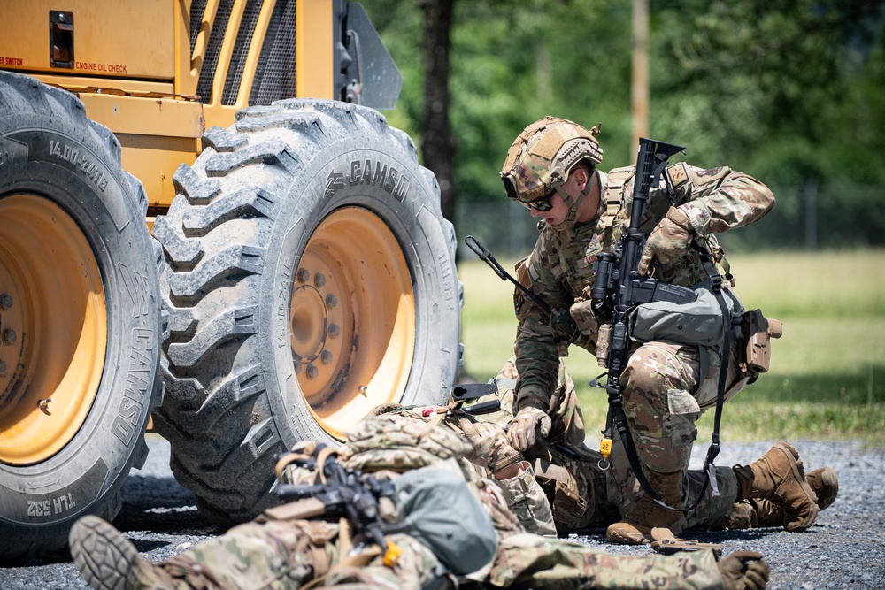 193rd SOSFS conduct base defense training during IK24