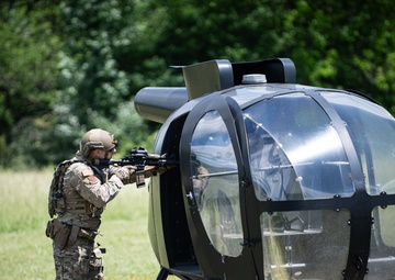 193rd SOSFS conduct base defense training during IK24