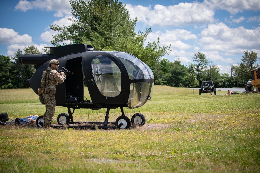 193rd SOSFS conduct base defense training during IK24