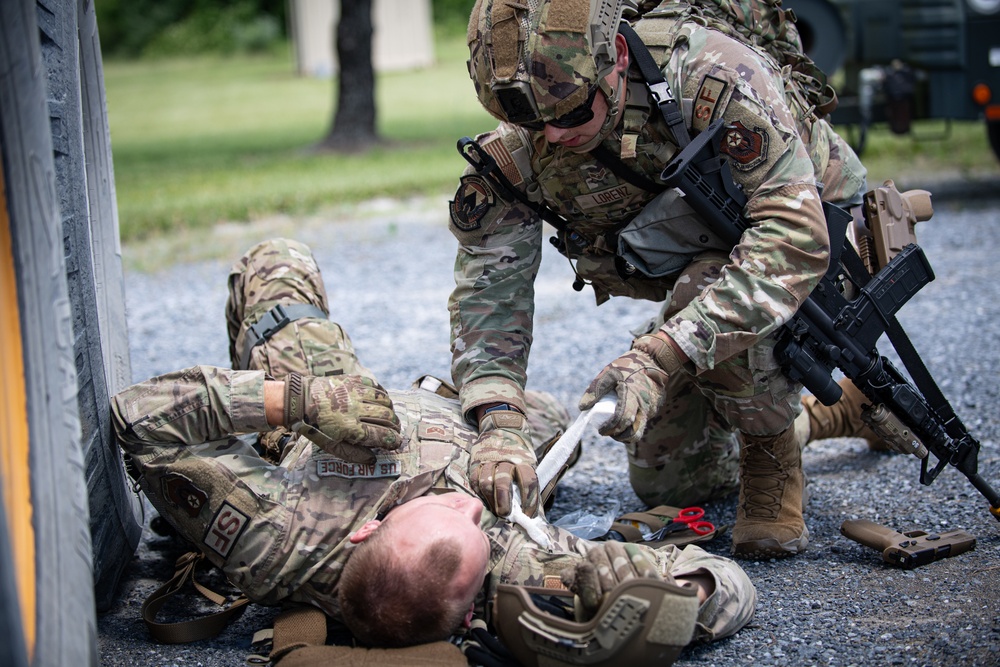 193rd SOSFS conduct base defense training during IK24