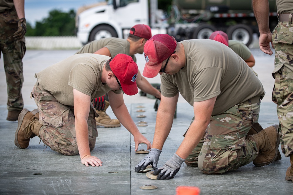 201st RHS conduct training at Iron Keystone 24