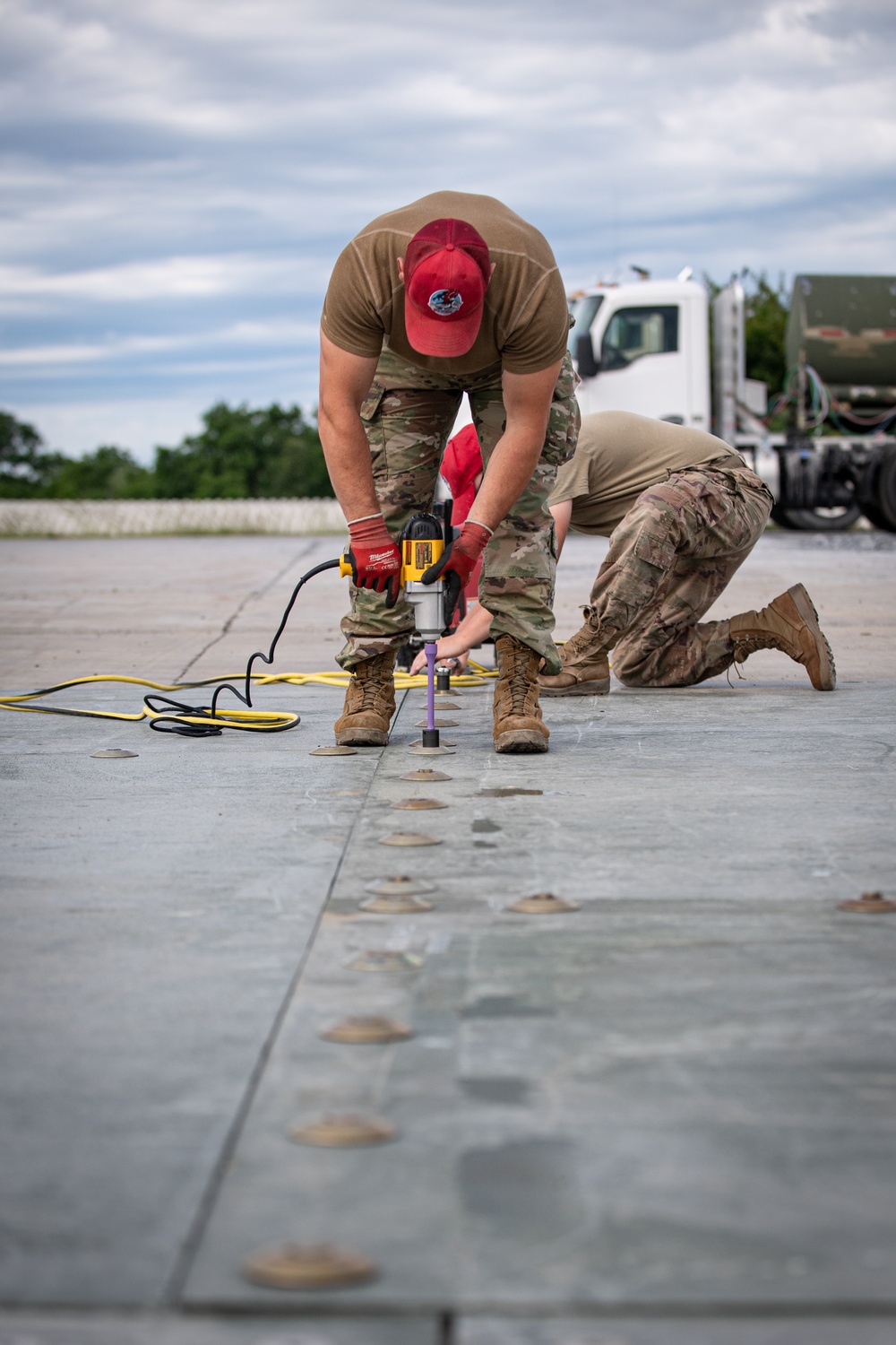 201st RHS conduct training at Iron Keystone 24