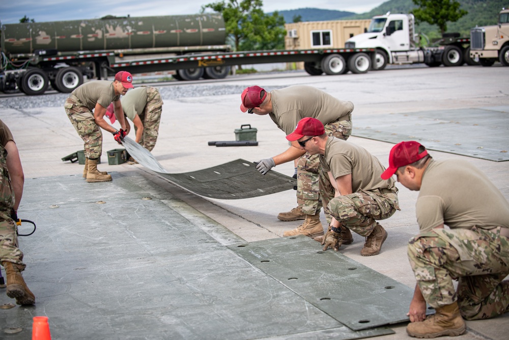 201st RHS conduct training at Iron Keystone 24