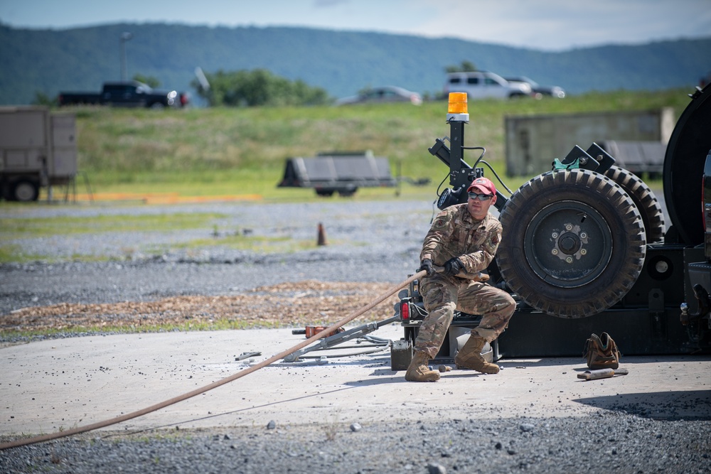 201st RHS conduct training at Iron Keystone 24