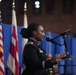 District of Columbia DC Army National Guard Recruiting and Retention hold Promotion for Warrant Officer Imani Holmes