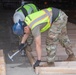 Third Platoon, 258th Engineer Company Construct a Barracks Hut at Safford Armory