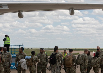 Bravo Battery, 1-14th Field Artillery returns from Europe