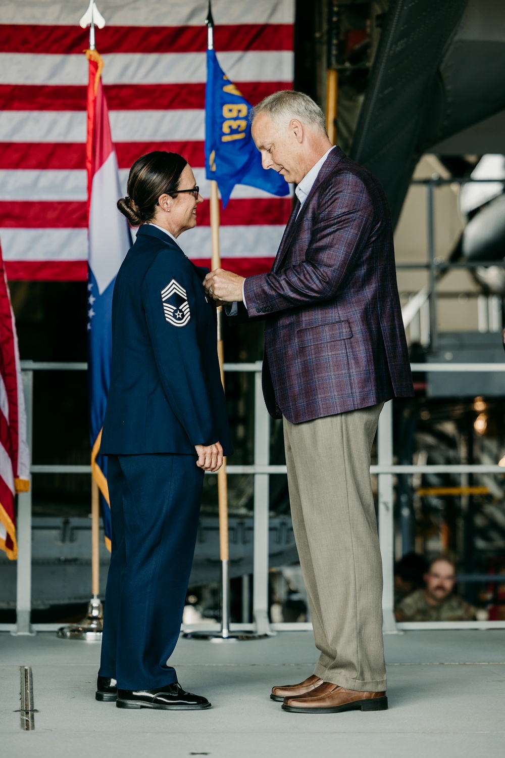 Chief Master Sgt. Lora Noble retires with over 25 years in service
