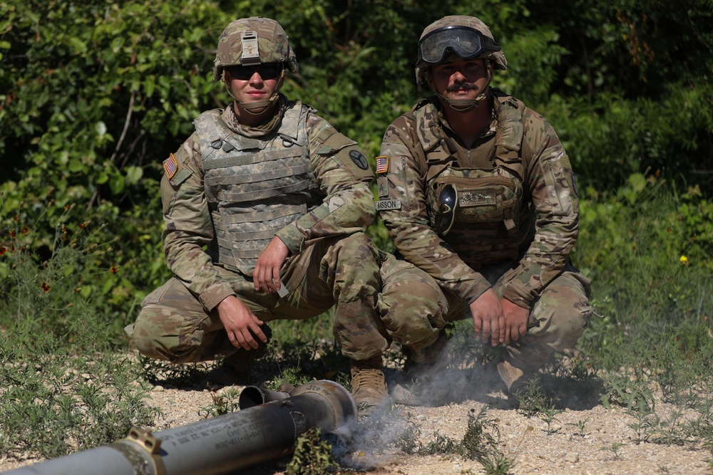 278th Armored Cavalry Regiment demonstrates mine clearing prowess with Assault Breacher Vehicle at Fort Cavazos