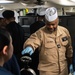 USS Ronald Reagan (CVN 76) Sailors serve Sunday brunch