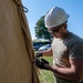 624th CES Builds Tents to Maintain Skills