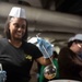 USS Ronald Reagan (CVN 76) Sailors serve Sunday brunch