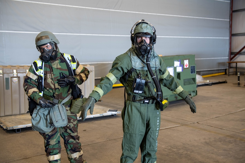 Iron Keystone 2024 confronts forward operating base decontamination scenario