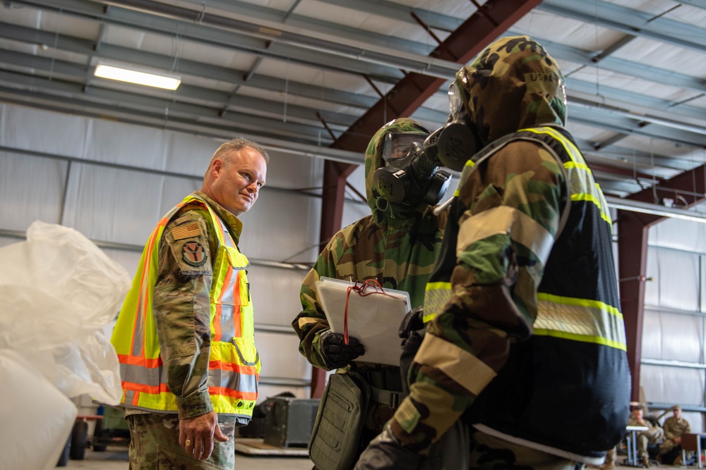 Iron Keystone 2024 confronts forward operating base decontamination scenario