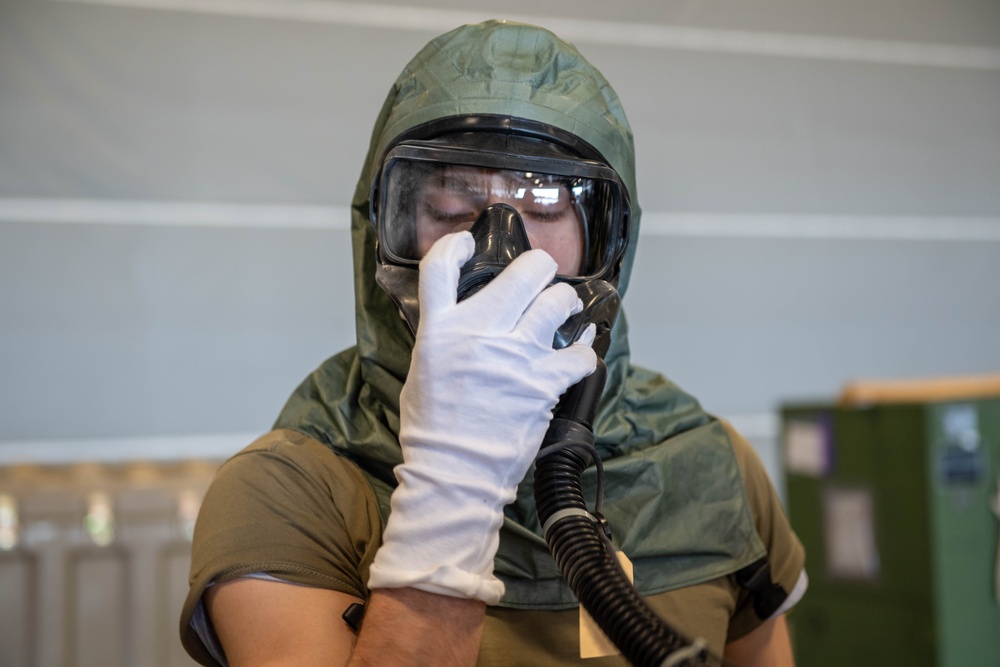 Iron Keystone 2024 confronts forward operating base decontamination scenario