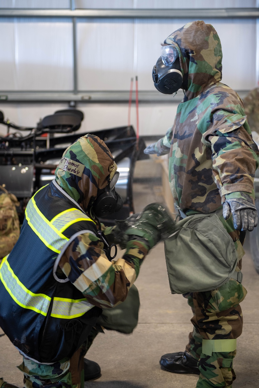 Iron Keystone 2024 confronts forward operating base decontamination scenario