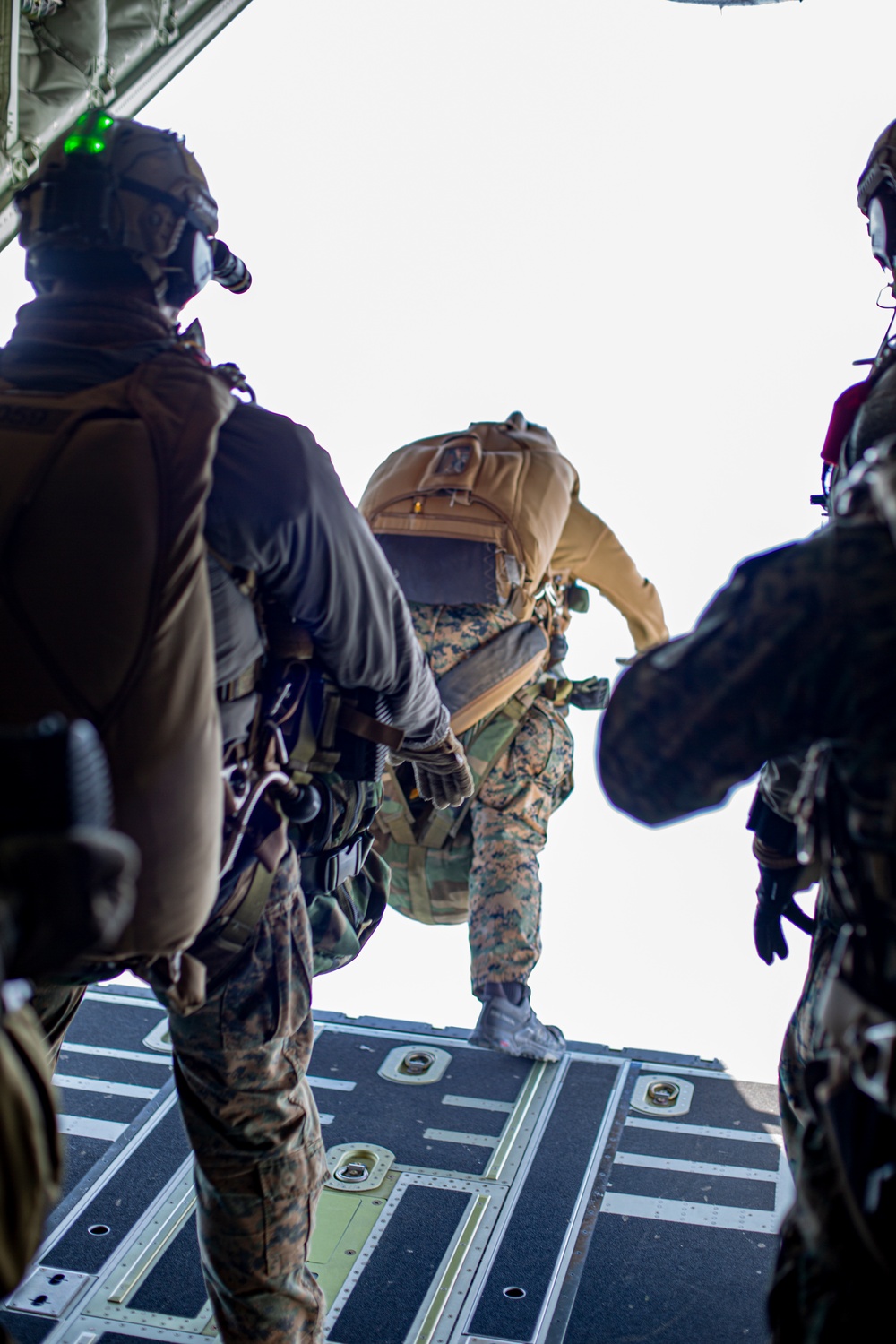 4th Reconnaissance Battalion conduct military freefalls during BALTOPS 24