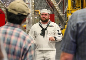 USS Montgomery (LSC-8) ship tours
