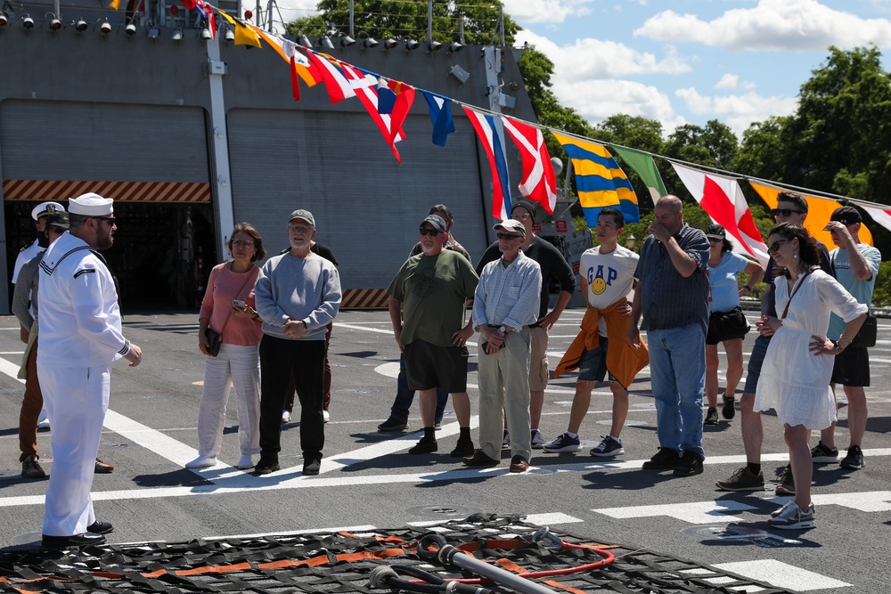 USS Montgomery (LSC-8) ship tours