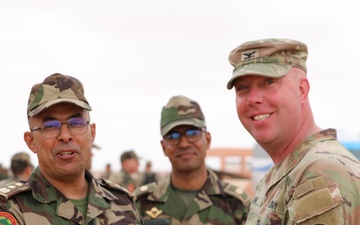 NY National Guard Presents Gifts to Moroccan Military Officers