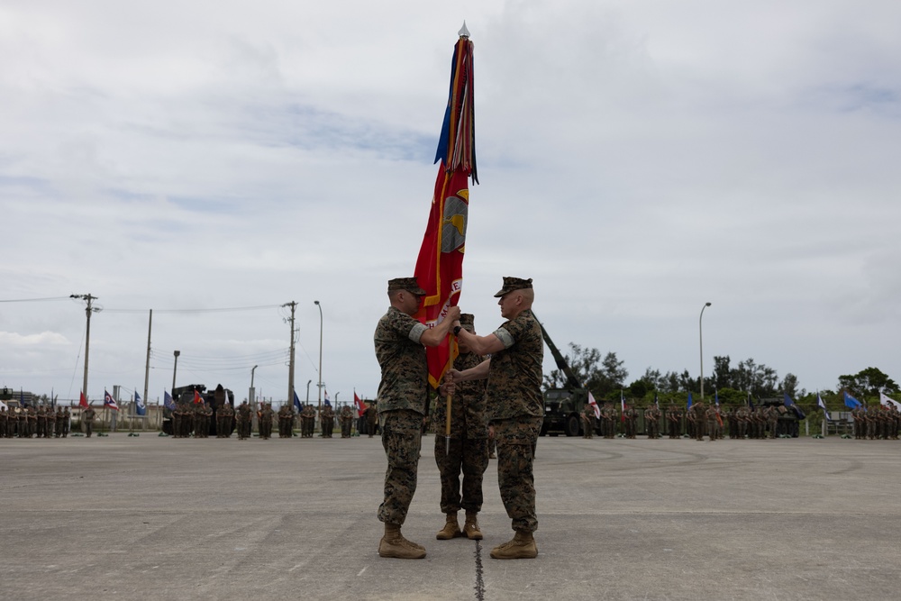 4th Marine Regiment Changes Command