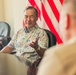 Rear Adm. Greg Huffman Introduces Rear Adm. Brent DeVore to Congressman Moylan in Guam