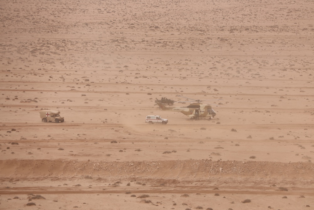 NY National Guard and USMC Execute Combined Arms Live Fire with Moroccan Military