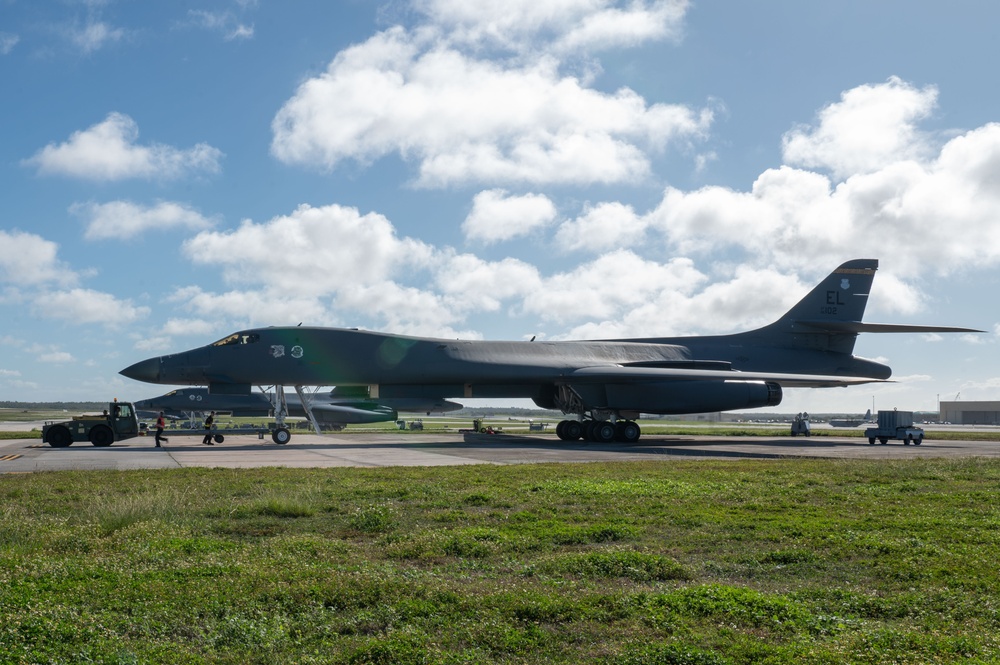 DVIDS - Images - 37th Expeditionary Bomb Squadron B-1B Lancers Returns ...