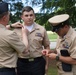 NWS Yorktown promotion ceremony at Missile Park