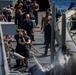 USS Ralph Johnson Conducts Fresh Water Washdown