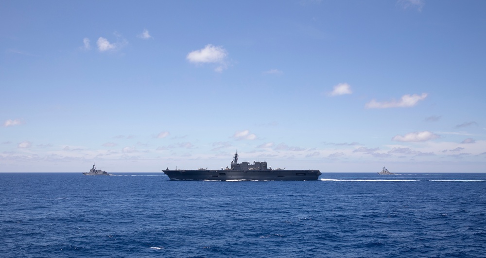 DVIDS - Images - Reagan Carrier Strike Group, USS Blue Ridge, and JMSDF ...